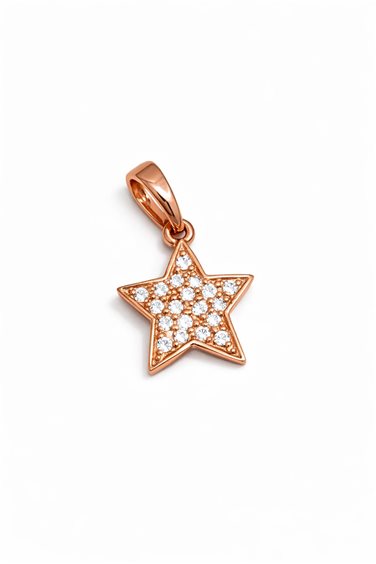 Charm Idee Preziose dal 1987 Woman in Rose Gold Zircone IP.CHK18R/5 - IP.CHK18R/5